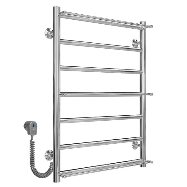Elektrischen Handtuchwärmer kaufen Ladder P7 500х700 Deffi edelstahl (Chrom, EF16, Linker Anschluss) 
