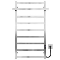 Elektrischer Handtuchwärmer Nicolе P9 500х1000 Deffi edelstahl (Chrom, JD04, Richtige Verbindung)