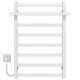 Buy electric heated towel rail Nicolе P8 500х800 Deffi stainless steel (White, WD04, Left connection)
