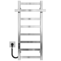 Elektrischer Handtuchwärmer Nicolе P8 300х800 Deffi edelstahl (Chrom, JD04, Linker Anschluss)