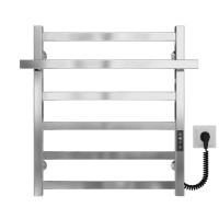 Elektrischer Handtuchwärmer Nicolе P6 500х600 Deffi edelstahl (Chrom, JD04, Richtige Verbindung)