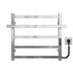 Buy electric heated towel rail Nicolе P5 500х500 Deffi stainless steel (Chrome, JD04, Right connection)