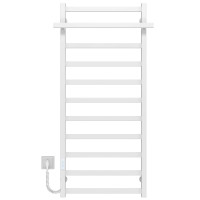 Elektrischer Handtuchwärmer Nicolе P11 500х1200 Deffi edelstahl (Weiss, WD04, Linker Anschluss)
