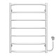 Buy electric heated towel rail Trapezium P7 500х700 Deffi colored steel (White, EF16, Right connection)