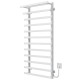Buy electric heated towel rail Agata P12 500x1200 Deffi stainless steel (White, WD04, Left connection)