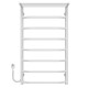Kup elektryczny podgrzewacz ręczników Trapezium with shelf P8 500х900 Deffi stal nierdzewna (Biały, EF16, Połączenie lewe) 