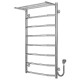 Kup elektryczny podgrzewacz ręczników Trapezium with shelf P8 500х900 Deffi stal nierdzewna (Chrome, EF16, Prawe połączenie) 