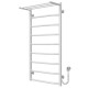 Kup elektryczny podgrzewacz ręczników Trapezium with shelf P9 500х1000 Deffi stal nierdzewna (Biały, EF16, Prawe połączenie) 