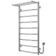 Kup elektryczny podgrzewacz ręczników Trapezium with shelf P9 500х1000 Deffi stal nierdzewna (Chrome, EF16, Prawe połączenie) 