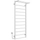 Kup elektryczny podgrzewacz ręczników Trapezium with shelf P12 500х1300 Deffi stal nierdzewna (Biały, EF16, Połączenie lewe) 