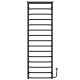Buy an electric heated towel rail Trapezium with shelf P15 500х1600 Deffi stainless steel (Black, EF16, Right connection)
