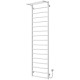 Elektrischen Handtuchwärmer kaufen Trapezium with shelf P17 500х1800 Deffi edelstahl (Weiss, EF16, Richtige Verbindung) 