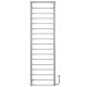 Kup elektryczny podgrzewacz ręczników Trapezium with shelf P17 500х1800 Deffi stal nierdzewna (Chrome, EF16, Prawe połączenie) 