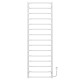 Elektrischen Handtuchwärmer kaufen Trapezium P15 500х1600 Deffi edelstahl (Weiss, EF16, Richtige Verbindung) 