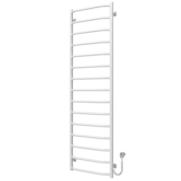 Elektrischen Handtuchwärmer kaufen Trapezium P15 500х1600 Deffi edelstahl (Weiss, EF16, Richtige Verbindung) 