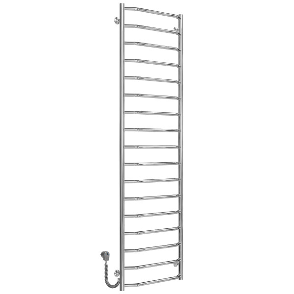 Kup elektryczny podgrzewacz ręczników Trapezium P17 500х1800 Deffi stal nierdzewna (Chrome, EF16, Połączenie lewe) 
