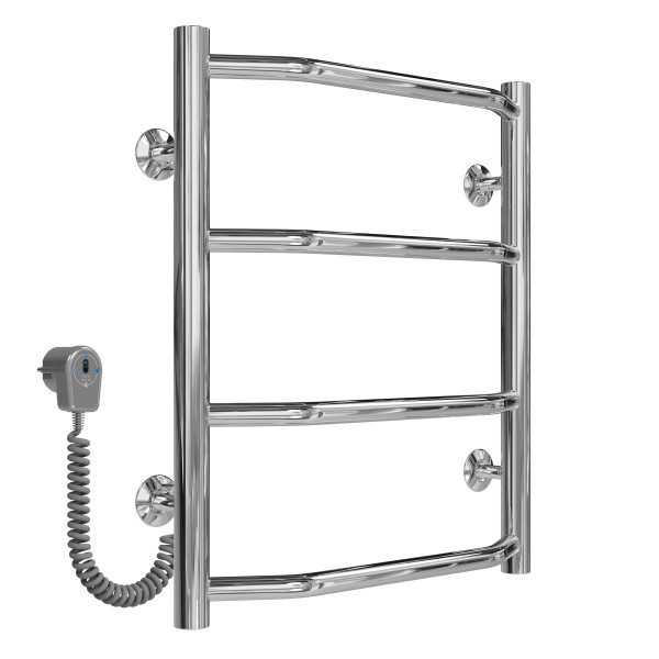 Elektrischen Handtuchwärmer kaufen Trapezium P4 400х500 Deffi edelstahl (Chrom, EF16, Linker Anschluss) 