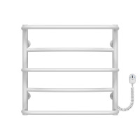 Elektrischer Handtuchwärmer Aquamix P5 500х500 Deffi edelstahl (Weiss, EF16, Richtige Verbindung)
