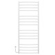 Buy electric heated towel rail Classic Elite P16 600х1600 Deffi stainless steel (White, EF16, Left connection)