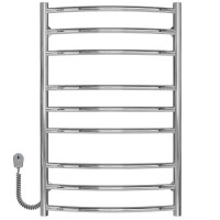 Elektryczny podgrzewacz ręczników Classic Elite P9 400х800 Deffi stal nierdzewna (Chrome, EF16, Połączenie lewe)