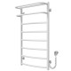 Buy an electric heated towel rail Hotel P8 500х900 Deffi stainless steel (White, EF16, Right connection)