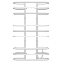 Elektrischer Handtuchwärmer Britanika P9 600х1000 Deffi edelstahl (Weiss, EF16, Richtige Verbindung)