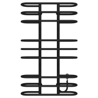 Elektrischer Handtuchwärmer Britanika P9 600х1000 Deffi edelstahl (Schwarz, EF16, Richtige Verbindung)