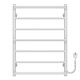 Buy electric heated towel rail Ladder P7 500х700 Deffi stainless steel (White, EF16, Right connection)