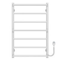 Рушникосушарка електрична Ladder П7 500х800 Deffi нержавіюча сталь (Білий, EF16, Праве підключення)