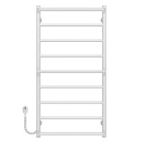 Elektrischer Handtuchwärmer Ladder P9 500х1000 Deffi edelstahl (Weiss, EF16, Linker Anschluss)