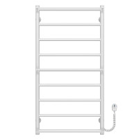 Elektrischer Handtuchwärmer Ladder P9 500х1000 Deffi edelstahl (Weiss, EF16, Richtige Verbindung)