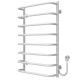 Buy an electric heated towel rail Standard P8 500х800 Deffi painted steel (White, EF16, Right connection)