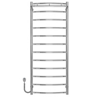 Elektryczny podgrzewacz ręczników Classic N P12 500х1300 Deffi stal nierdzewna (Chrome, EF16, Połączenie lewe)