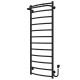 Buy electric heated towel rail Classic N P12 500х1300 Deffi stainless steel (Black, EF16, Right connection)