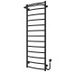 Buy electric heated towel rail Classic N P13 500х1400 Deffi stainless steel (Black, EF16, Right connection)