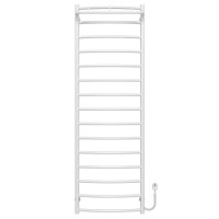 Electric heated towel rail Classic N P15 500х1600 Deffi stainless steel (White, EF16, Right connection)