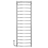 Elektrischer Handtuchwärmer Classic N P15 500х1600 Deffi edelstahl (Chrom, EF16, Linker Anschluss)