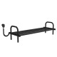 Shoe rack electric 250x850 Deffi edelstahl (Schwarz, EF16, Linker Anschluss)