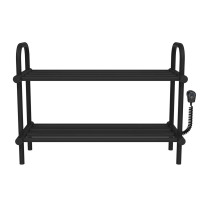 Shoe rack electric 500x650 Deffi edelstahl (Schwarz, EF16, Richtige Verbindung)