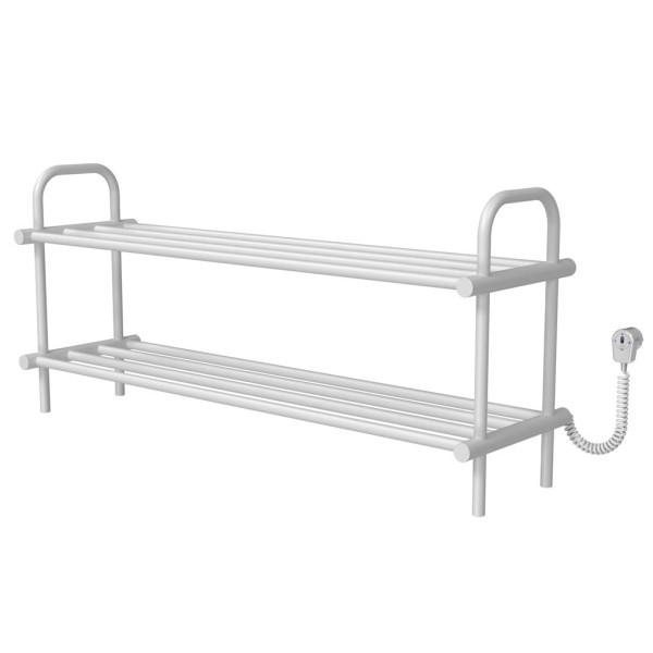 Shoe rack electric 500x1050 Deffi edelstahl (Weiss, EF16, Richtige Verbindung)