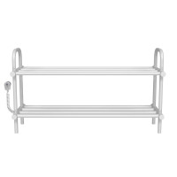 Shoe rack electric 500x850 Deffi edelstahl (Weiss, EF16, Linker Anschluss)