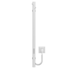 Рушникосушарка електрична Chloe 30x800 Deffi нержавіюча сталь (Білий, WD03)