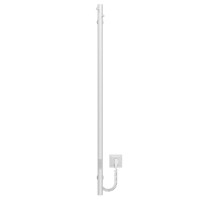 Elektryczny podgrzewacz ręczników Chloe 30x1200 Deffi stal nierdzewna (Biały, WD03)