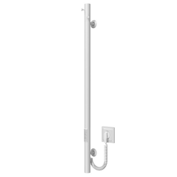 Купити рушникосушарку електричну Chloe 30x900 Deffi нержавіюча сталь (Білий, WD03)