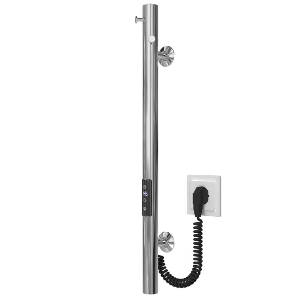Kup elektryczny podgrzewacz ręczników Chloe 30x600 Deffi stal nierdzewna (Chrome, JD03) 