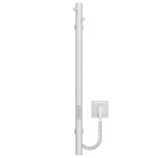 Рушникосушарка електрична Chloe 30x700 Deffi нержавіюча сталь (Білий, WD03)
