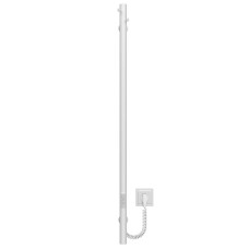 Рушникосушарка електрична Chloe 30x1100 Deffi нержавіюча сталь (Білий, WD03)