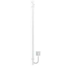 Рушникосушарка електрична Holly 30x1200 Deffi нержавіюча сталь (Білий, WD04)