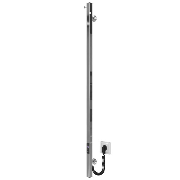 Купити рушникосушарку електричну Holly 30x1200 Deffi нержавіюча сталь (Хром, JD04)