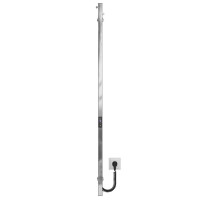 Рушникосушарка електрична Holly 30x1300 Deffi нержавіюча сталь (Хром, JD04)